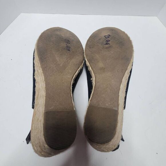 Vionic Womens Coralina Espadrille Black 2.5in. Wedge Slingback Sandals Size 7 - Picture 8 of 8